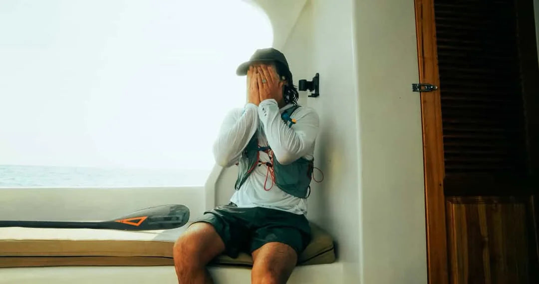Joshua Ku Completes Record-Breaking Bali-to-G-Land Foil Crossing on Amos Shapes Cypher